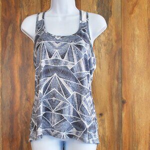 C9 by Champion Raceback Tank 100% Polyester Small Blue/White